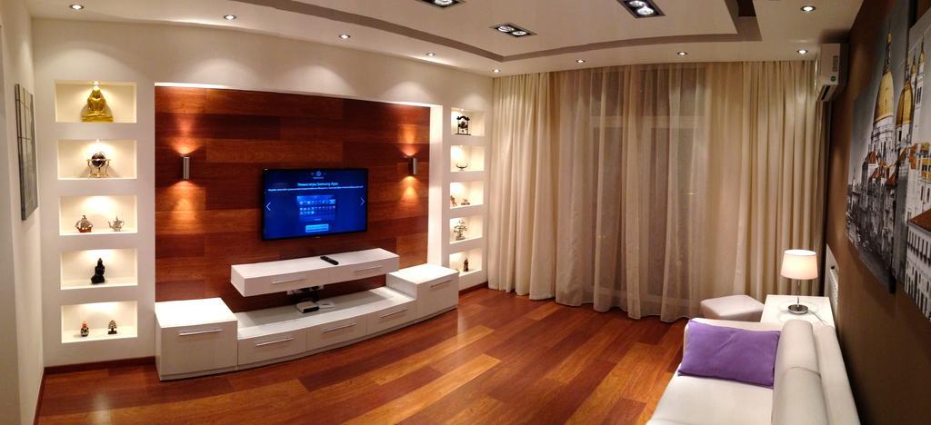 Apartment Mihailovskaya Kijev Szoba fotó